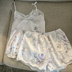 Floral pajama set